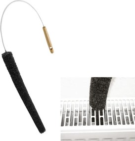 Čistič radiátorov z kozej srsti