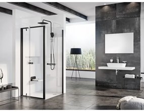 Ravak B8F0000060 - Sklopné sprchové sedátko OVO čierne