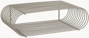 Kovová nástenná polica Curva, Š 40 cm