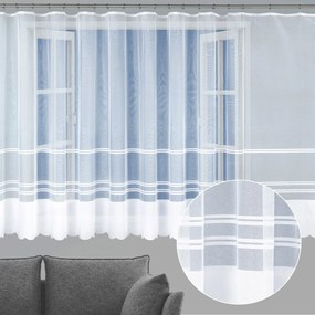 Záclona vzor Pruhy ZAC-007 výška 150 cm Iba metráž