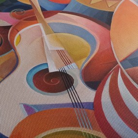 Obraz - Hudobný abstrakt (120x50 cm)