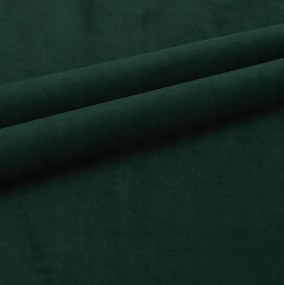 Rozkladacia obojstranná sedacia súprava do L VALERIO 238x140 cm, tmavozelená + 2 vankúšiky ZADARMO
