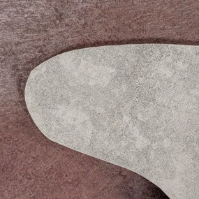 Hnedá syntetická koža 100x135 cm Etosha – Ayyildiz Carpets