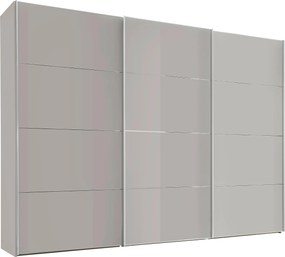 XXXLutz ŠAT. SKRIŇA S POSUV. DVERAMI, piesková, 280/222/68 cm Moderano - Skrine - 000531025843