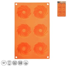 Silikónová forma na pečenie mini bábovky 17x28 cm – Orion