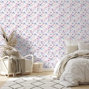 Fototapeta pastelový kvetinový vzor