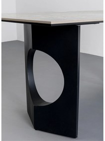 Bilbao jedálenský stôl čierny 180x90 cm