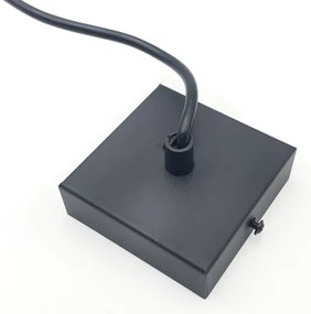 Brilagi - Luster na lanku CRISPINA 1xGU10/10W/230V čierna