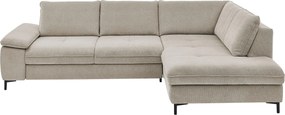 XXXLutz ROHOVÁ SEDAČKA, textil, piesková Beldomo Speed - Sedačky - 000711010802