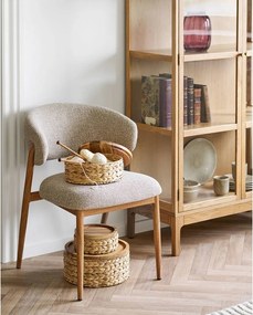 Košíky v súprave 3 ks z vodného hyacintu ø 30x15 cm Botofte – House Nordic