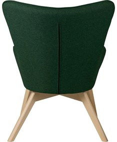 Tmavozelené kreslo Niko – Ropez