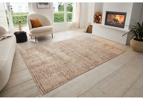 Hnedo-béžový koberec 235x160 cm Terrain - Hanse Home