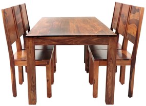 furniture-nabytek.cz - Jedálenský set 6+1 z masívneho dreva palisander