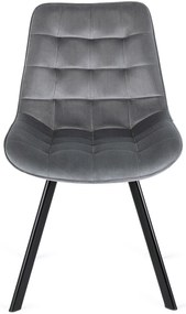 PROXIMA.store - Čalúnená jedálenska stolička RICK FARBA: béžová, MATERIÁL: zamat