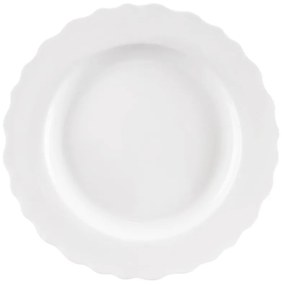 Plytký tanier MONA vlnky pr. 24,5 cm