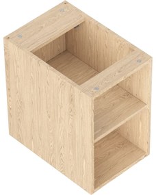 Mexen Box-A, otvorená skrinka s policou 30 cm, dub, 91AX2-0300-470-0-81