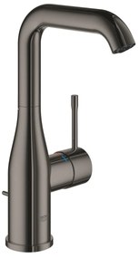 Vysoká umývadlová batéria Grohe Essence New s otočným ramienkom Hard Graphite 32628A01