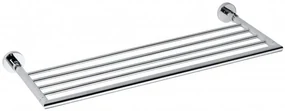 Sapho Sapho, X-ROUND polička na uteráky výklopná 650mm, chróm, XR420