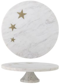 Bloomingville Mramorový tortový stojan Fenya Star