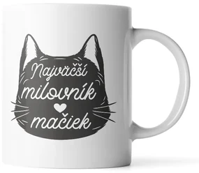 Sablio Hrnek Největší milovník koček - 330 ml - standard