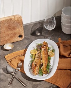 Porcelánová tácka 22,5x40 cm Hammershøi – Kähler Design