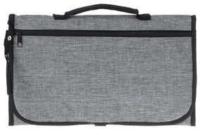 KIK Detská prebaľovacia cestovná podložka konvertibilná prebaľovacia taška sivá