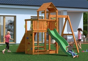 Marimex | Detské ihrisko Marimex Play 009 + zelená šmykľavka | 11640174