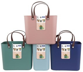 Nákupná taška, kabelka, plastová MULTIBAG svetlomodrá, 25l