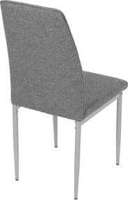 Jedálenská stolička sivá DCL-379 GREY2