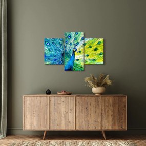 Obraz páva (90x60 cm)