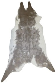 Béžovo-hnedá dekoratívna umelá kožušina - 150*200 cm