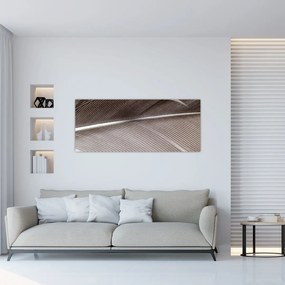 Abstraktný obraz vlákien (120x50 cm)
