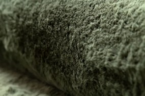 Protišmykový koberec POSH Shaggy zelený plyš