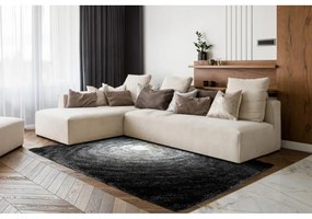 Luxusný kusový koberec shaggy Flimo sivý 160x220cm