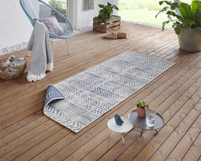 NORTHRUGS - Hanse Home koberce Kusový koberec Twin Supreme 103863 Blue / Cream – na von aj na doma - 200x290 cm