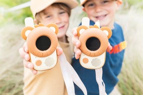 Detské vysielačky Zoo Walkie Talkie - medveď - medveď