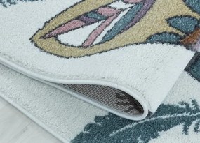 Koberce Breno Kusový koberec FUNNY 2104 Violet, fialová, viacfarebná,160 x 230 cm