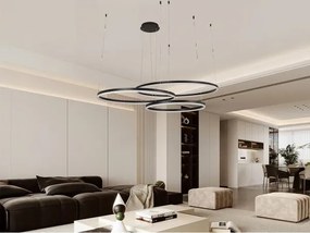 LED Stmievateľný luster na lanku LED/170W/230V 3000-6500K + diaľkové ovládanie