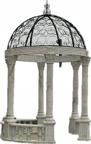 Mramorový veľký záhradný altánok fi 300 cm Patio