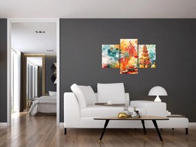 Obraz - Akvarelové ilustrácie (90x60 cm)
