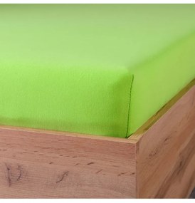 Plachta posteľná zelená jersey EMI