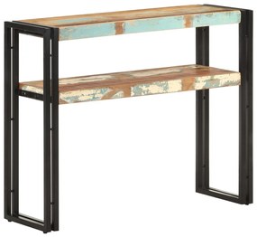 Konzolový stolík 90x30x75 cm, recyklovaný masív 321098