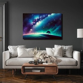 Obraz magický strom života v noci