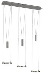 Wofi 7263.06.54.6000 - LED Stmievateľný luster na lanku 3xLED/7,5W/230V + 3xLED/1W