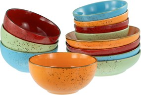 XXXLutz SADA MÍS, keramika, 12-dielne Creatable - Misky & misy - 007768063101