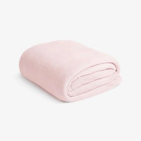 Goldea kvalitná deka z mikrovlákna - svetlo ružová 200 x 230 cm