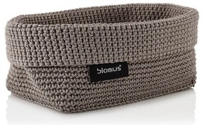 Hnedý úložný Košík Blomus Rope, 11,5 x 20 cm