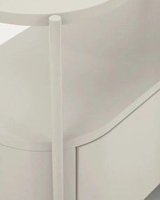 Biela skrinka pod umývadlo 90x81 cm Arely – Kave Home