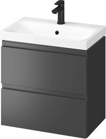 Cersanit Moduo umývadlo so skrinkou 59.5 cm antracitová S801-469-DSM