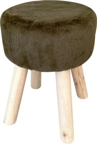 XXXLutz TABURETKA, drevo, textil, kompozitné drevo, 28/38 cm Ambia Home - Kreslá - 008103028001